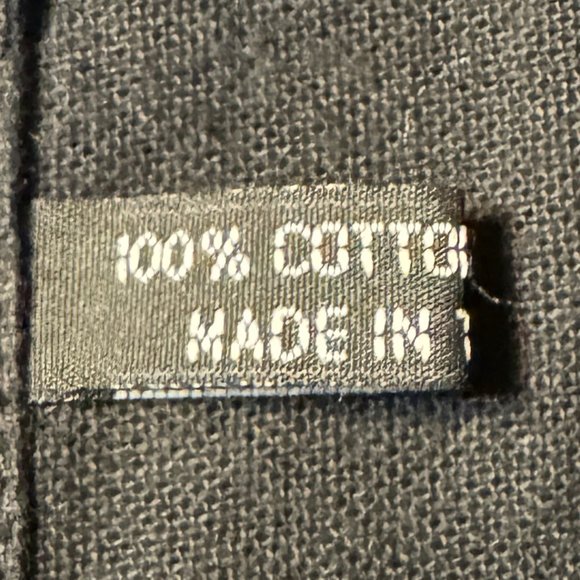 Bag with zipper closure and small inside zip pocket - Brown with red/orange trim - Picture 6 of 6